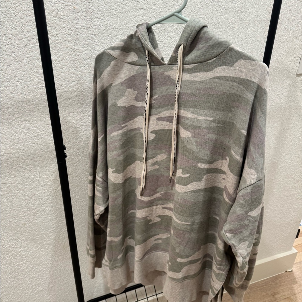 Aerie Camouflage Hooded Sweatshirt